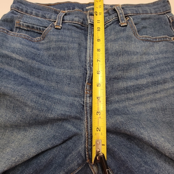 Old Navy Sky-Hi Straight Extra High Rise Relaxed Fit 32x27 Womens Size 8 - Picture 12 of 13